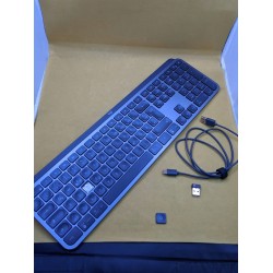 Klawiatura membranowa Logitech MX Keys czarna układ niemiecki DE