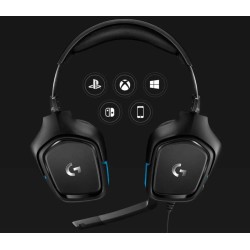 Słuchawki nauszne Logitech G432 Surround Sound Gaming OPIS
