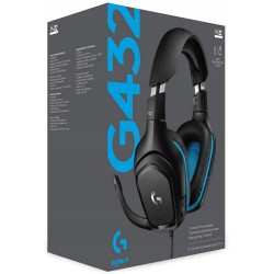 Słuchawki nauszne Logitech G432 Surround Sound Gaming OPIS