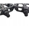 Pedały platformowe Cicli Bonin Bmx aluminium 1/2 czarny
