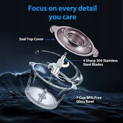 Szatkownica rozdrabniarka Amzchef WTC-131 300 W OPIS