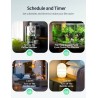 Gniazdko wtyczka Smart Home WLAN 4 szt