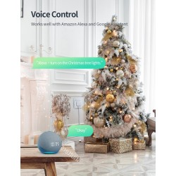 Gniazdko wtyczka Smart Home WLAN 4 szt