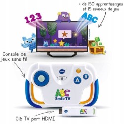 VTech - ABC Smile TV Moja Pierwsza Konsola do Gier j. francuski