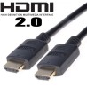 PremiumCord kphdm2-05 kabel HDMI 0,5 m HDMI Typu A (Standard) Czarny