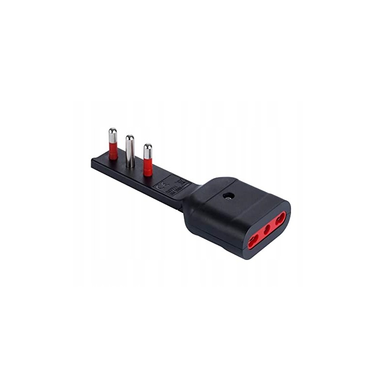 Outlet Wtyczka rosi 16 A 230 V elektryczna i akcesoria czarne Outlet Wtyczka rosi 16 A 230 V elektryczna i akcesoria czarne
