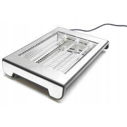 Outlet Toster Cecotec 08004 srebrny/szary 900 W do kuchni metal OPIS
