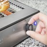 Outlet Toster Cecotec 08004 srebrny/szary 900 W do kuchni metal OPIS