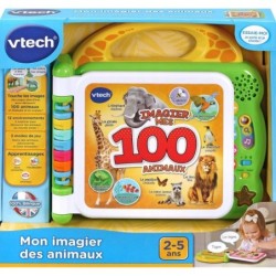 VTech -książka dla niemowląt mówiąca i interaktywna od 2 lat - wersja FR/UK