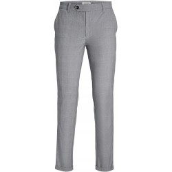 JACK & JONES Spodnie chinosy Mężczyźni W32 L32 szary eleganckie OPIS