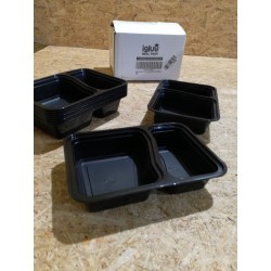 Outlet Pudełko z pokrywką czarny