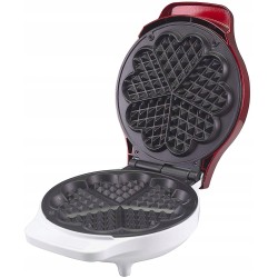 Outlet agd Gofrownica Beper BT.603Y czerwony 1000 W idealne do kuchni OPIS