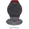 Outlet agd Gofrownica Beper BT.603Y czerwony 1000 W idealne do kuchni OPIS