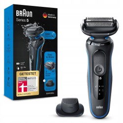 Outlet Golarka Braun 5 foliowa 50min pracy akumulatorowe + nasadka OPIS