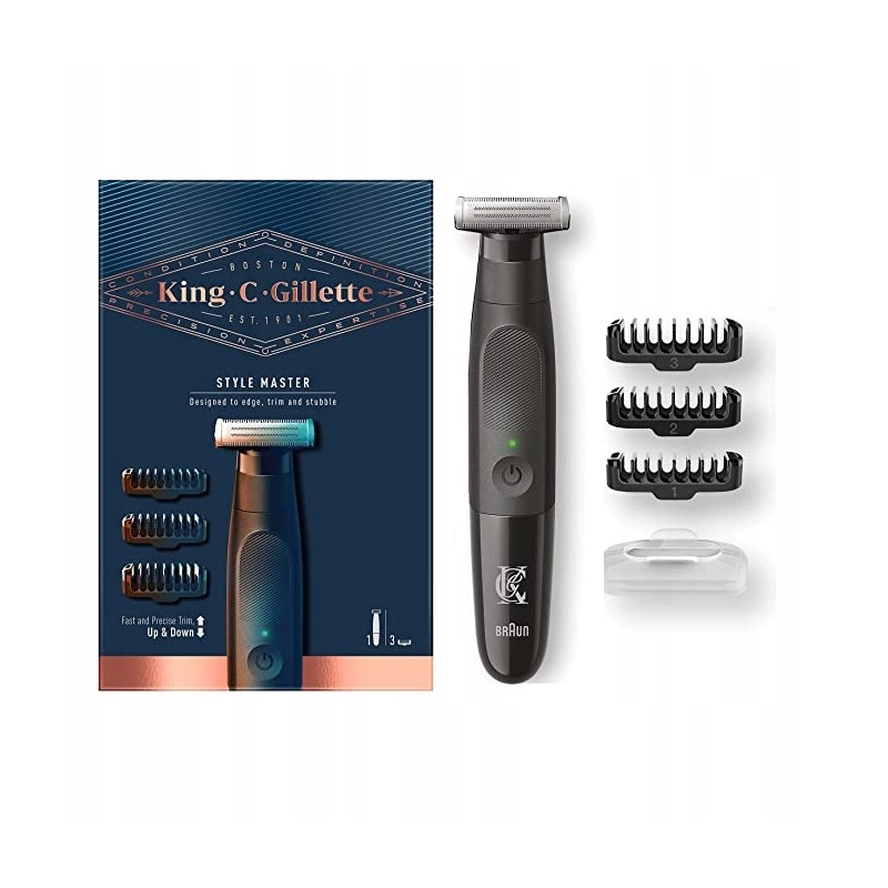 Outlet Trymer Gillette Style Master 45 min pracy do brody + 3 nasadki Outlet Trymer Gillette Style Master 45 min pracy do brody + 3 nasadki