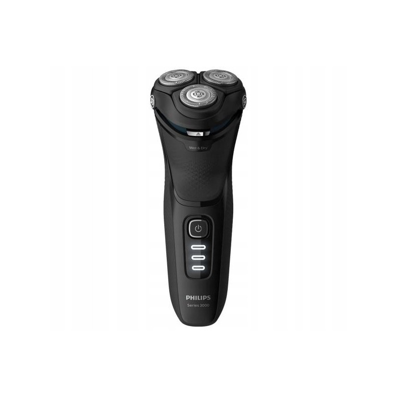 Outlet Golarka głowicowa Philips Series 3000 60 min czasu pracy + trymer Outlet Golarka głowicowa Philips Series 3000 60 min czasu pracy + trymer