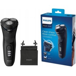 Outlet Golarka głowicowa Philips Series 3000 60 min czasu pracy + trymer