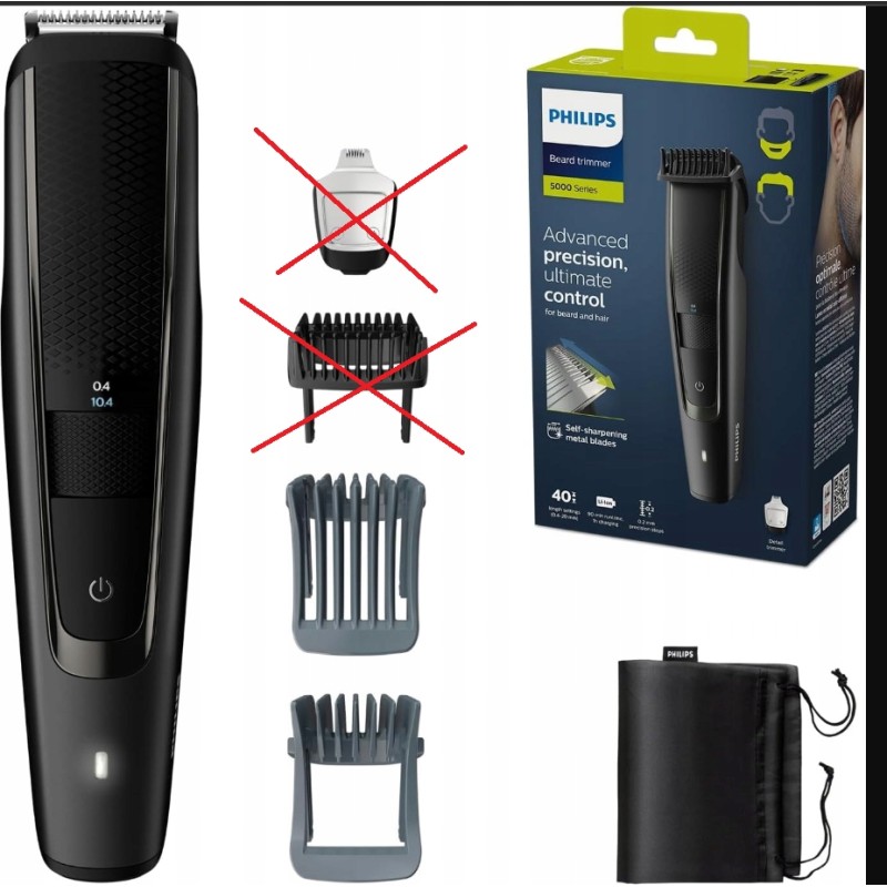 Outlet Maszynka do strzyżenia Philips BT5515/75 90 min czasu pracy Outlet Maszynka do strzyżenia Philips BT5515/75 90 min czasu pracy