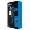 Outlet Golarka foliowa Braun Series 5 51B1000s niebieski akumulatorowe OPIS