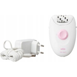Outlet Depilator Braun Silk Epil 1 SE1370 zasilanie sieciowe + nasadka