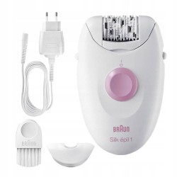 Outlet Depilator Braun Silk Epil 1 SE1370 zasilanie sieciowe + nasadka