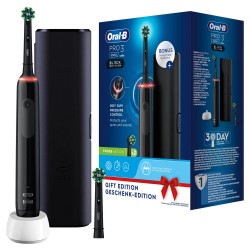 USZKODZONY Szczoteczka elektryczna do zębów Oral-B 3 3500 czarna OPIS