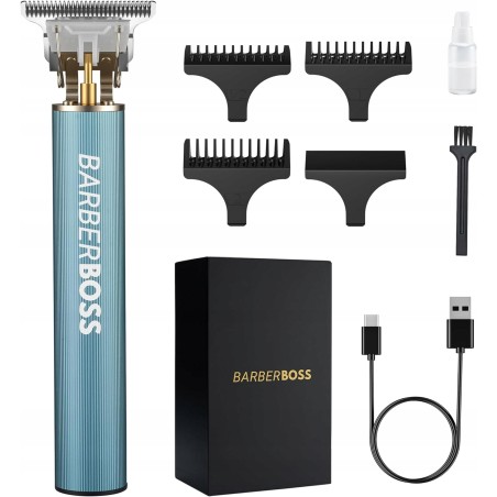 USZKODZONY Trymer Barberboss QR-2077 do stylizacji brody + nasadki