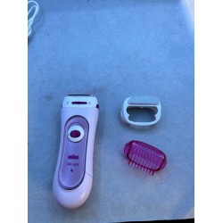 Outlet Braun Silk-epil Lady Shaver 5 Golarka Mechaniczna 2 nasadki OPIS
