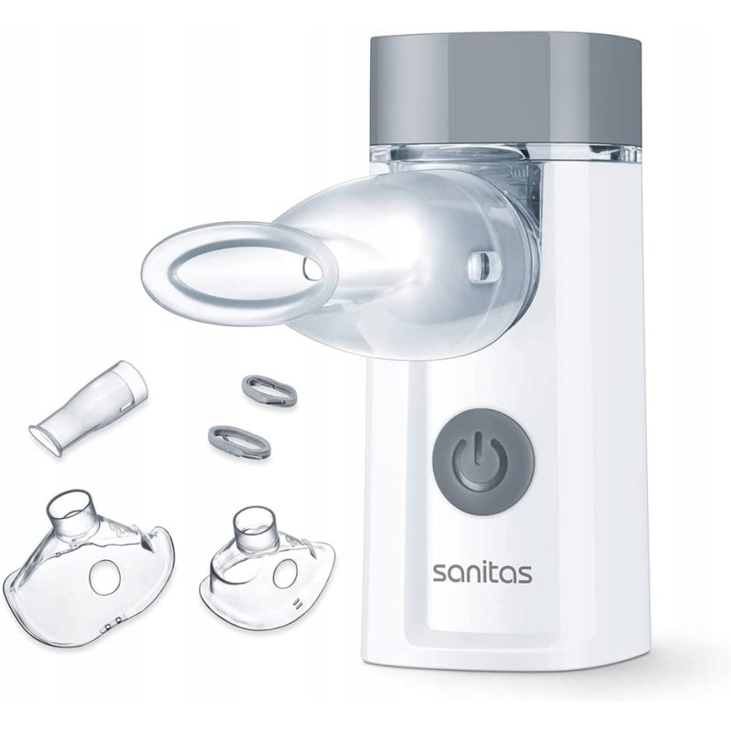 Outlet Sanitas SIH 52 Inhalator z Membraną Wibracyjną 10 ml 0,3 ml/min OPIS Outlet Sanitas SIH 52 Inhalator z Membraną Wibracyjną 10 ml 0,3 ml/min OPIS
