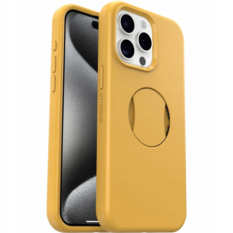 Outlet Plecki Otterbox do Apple iPhone 15 Pro Max żółty tworzywo sztuczne Outlet Plecki Otterbox do Apple iPhone 15 Pro Max żółty tworzywo sztuczne