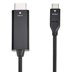 Outlet Kabel Amazon UTCH-L HDMI - USB typ C 0,9 m szybki transfer danych