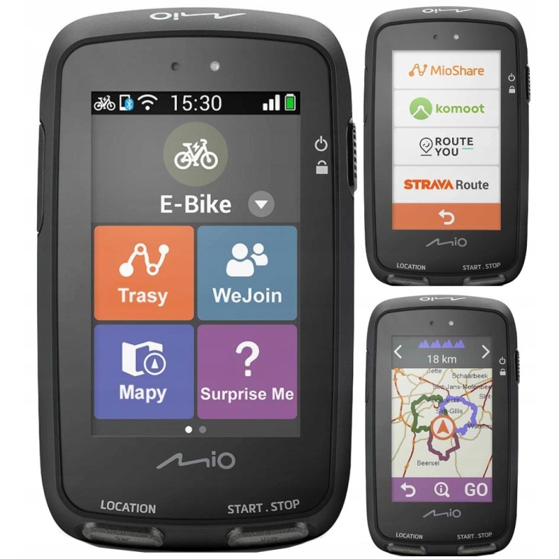 Outlet Licznik rowerowy bezprzewodowy Mio Cyclo DISCOVER PAL WIFI Bluetooth Outlet Licznik rowerowy bezprzewodowy Mio Cyclo DISCOVER PAL WIFI Bluetooth