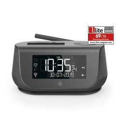 Outlet Radio sieciowe DAB+ FM Hama DR36SBT wyświetlacz LCD minijack OPIS