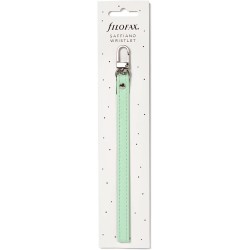 Filofax Saffiano Personal Compact pasek na nadgarstek Neo Mint (B132799)