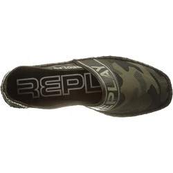 Męskie klapki espadryle Replay Cabo Camo r. 40