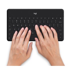 USZKODZONY Klawiatura membranowa Keys To Go Włoska QWERTY czarna