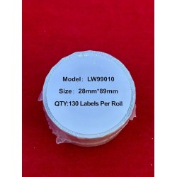 Printing Pleasure Etykiety adresowe 28 mm x 89 mm 130 etykiet na rolkę