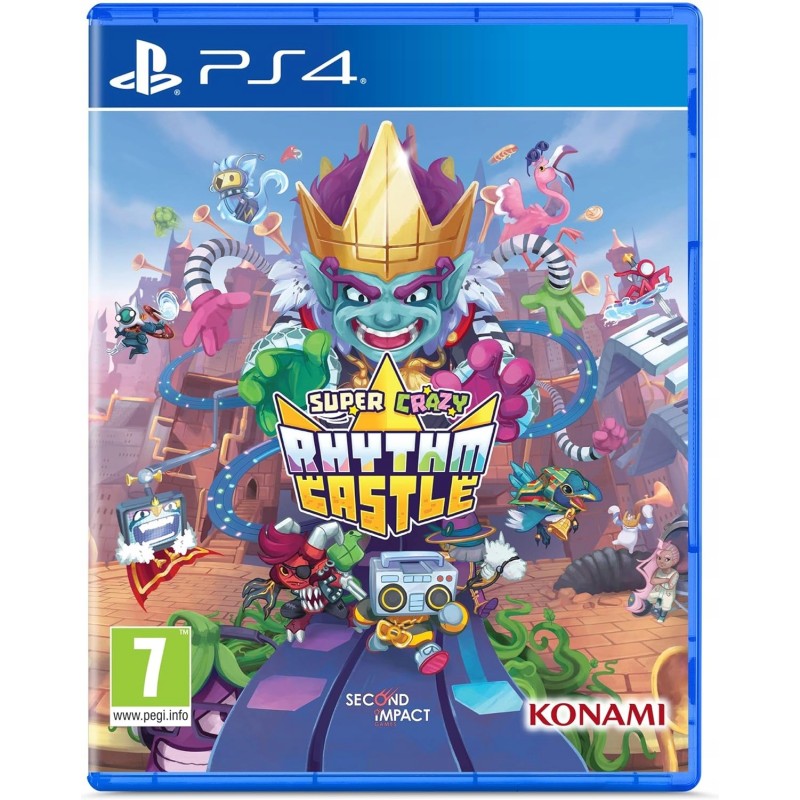 Outlet Super Crazy Rhythm Castle PlayStation 4 Pudełkowa PEGI 7 FR Outlet Super Crazy Rhythm Castle PlayStation 4 Pudełkowa PEGI 7 FR