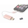 Outlet Czytnik microSD zewnętrzny Ednet Apple lightning łatwy w obsłudze