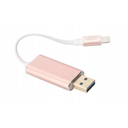 Outlet Czytnik microSD zewnętrzny Ednet Apple lightning łatwy w obsłudze