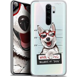 Etui ochronne do 6,5" Xiaomi Redmi Note 8 Pro motyw Beware The Husky Dog