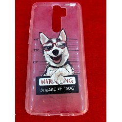 Etui ochronne do 6,5" Xiaomi Redmi Note 8 Pro motyw Beware The Husky Dog