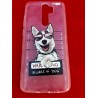 Etui ochronne do 6,5" Xiaomi Redmi Note 8 Pro motyw Beware The Husky Dog