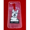 Etui ochronne do 6,5" Xiaomi Redmi Note 8 Pro motyw Beware The Husky Dog