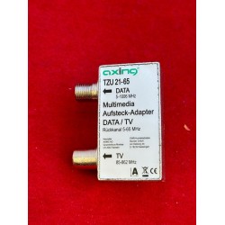 Outlet Adapter TZU 22 DVB-T Finder Axing TZU2165 wtyczka IEC złącze DATA