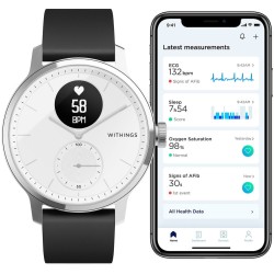 USZKODZONY Smartwatch Withings ScanWatch biały
