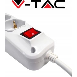 V-TAC Zasilacz wielofunkcyjny z przełącznikiem i kablem 1,5 metra, typ L IT