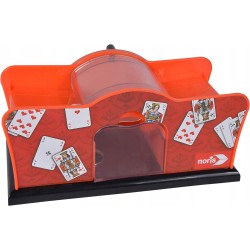Uszkodzony Noris 606154620 - ręczny mikser kart wraz z korbą OPIS