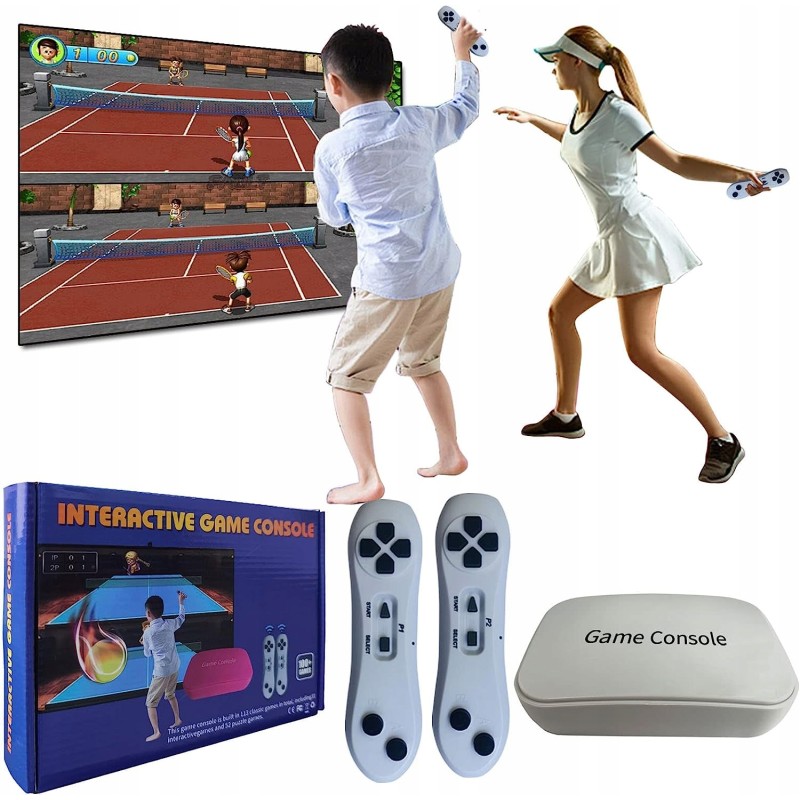 YRPRSODF TV Game Console with 883Games, Grey YRPRSODF TV Game Console with 883Games, Grey