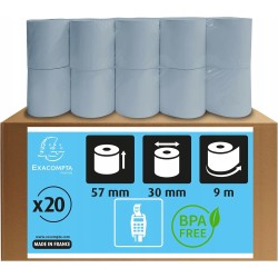 Outlet Exacompta 43942E 20 rolek termicznych szer: 57mm dł:9m 52g/m²